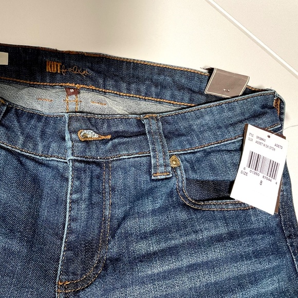 Kut from the Kloth - NATALIE High Rise Bootcut Woman’s Blue Jeans - NWT Size 8 - Picture 7 of 8